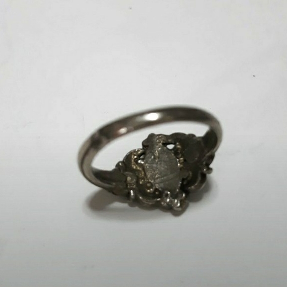 Womens pink purple sz 5 vtg Fashion Ring Silverstone - Picture 2 of 4